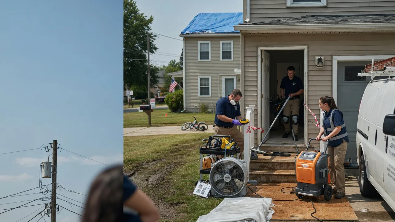 Water Damage Repair in Amonate, VA near me